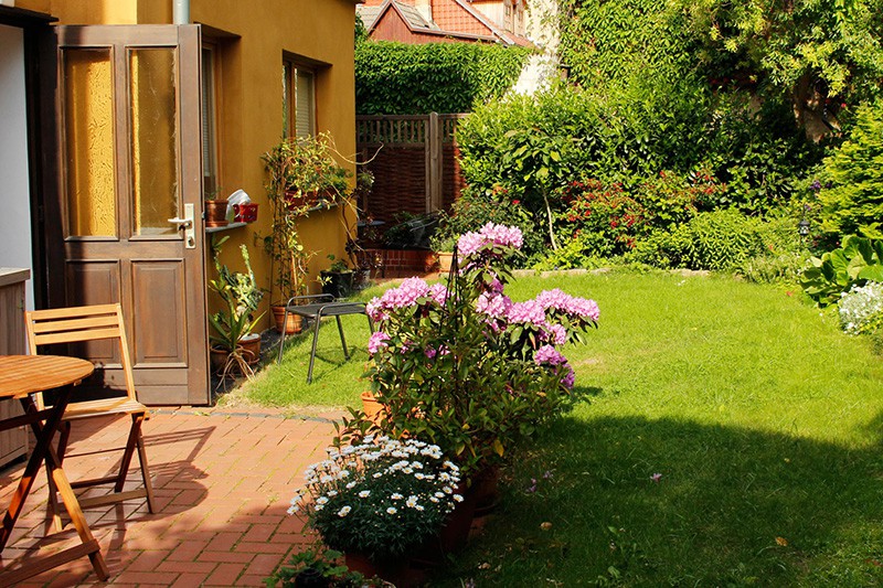 Ferienwohnungen Stobenstrasse Erdgeschoss/ Gartenterasse
