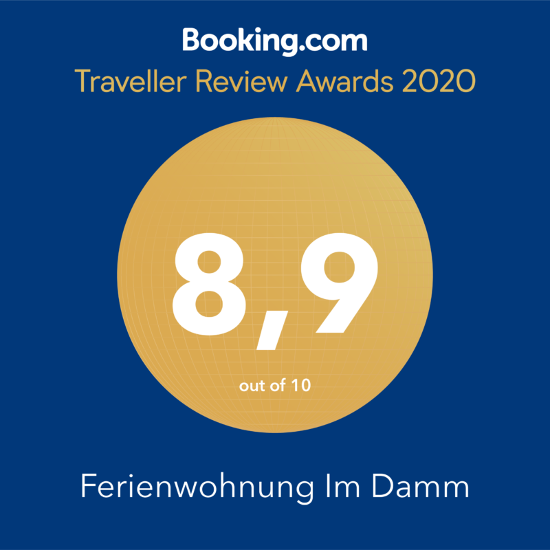 ferienwohnung Stobenstrasse Booking.com Traveller Review Awards 2020