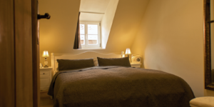 Ferienhaus Stobenstrasse Bett