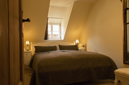 Ferienhaus Stobenstrasse Bett