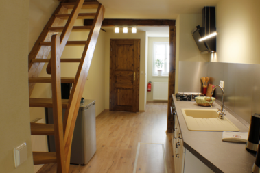 Ferienhaus Stobenstrasse Blick zum Eingang