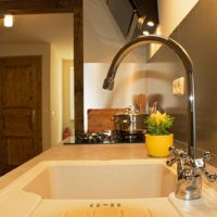 Ferienhaus Stobenstrasse Küche